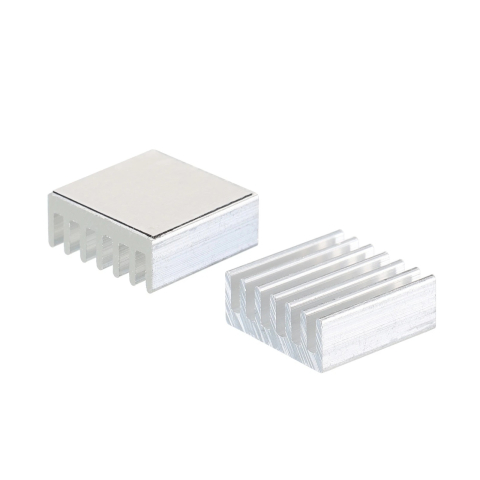 Radiator aluminiu driver si mosfet cu adeziv, 14x14x6mm, imprimanta 3D (set 4 buc) [1]