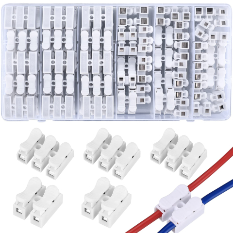 Regleta conector rapid CH-3 push-in cu arc, 3 fire, 250V 10A (set 10 buc​​​​​​.) [3]