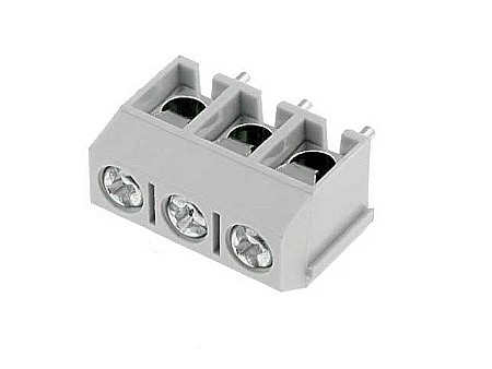 Scule, instrumente, surse alimentare - Regleta conexiuni PCB mufa 3 piste / conector terminal cu surub 3 pin (set 10 buc)