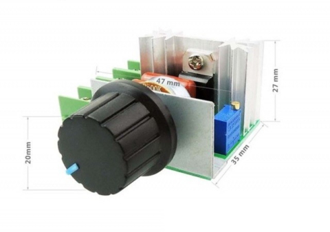 Variatoare turatie motoare - Regulator tensiune 220V AC 2000W