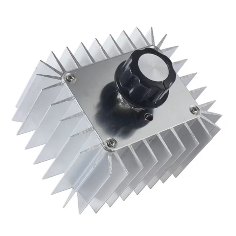 Motoare, variatoare si accesorii - Regulator tensiune AC 220V 5000W SCR, variator de putere