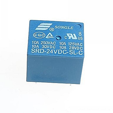 Relee - Releu 24VDC, 10A SRD-24VDC-SL-C