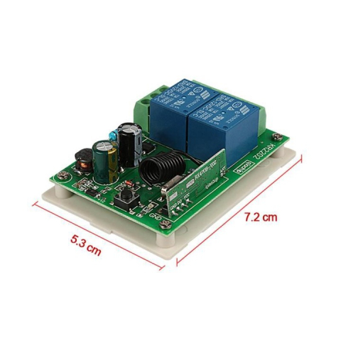 Releu RF 2 canale 220V, 433MHz [3]