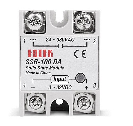 Module atasabile Arduino - Releu SSR-100DA intrare 3-32VDC, iesire 24-380VAC