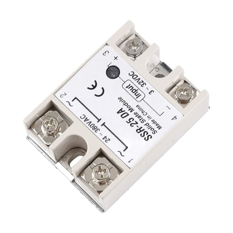 Releu solid state SSR-25DA 25A, intrare 3-32VDC, iesire 24-380VAC [3]