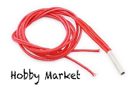 Componente imprimante 3D - Rezistenta de incalzire 12V 40W 6*30mm imprimanta 3D