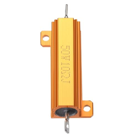 Rezistenta de putere bobinata RX24, 50W, 10Ω, carcasa din aluminiu [2]
