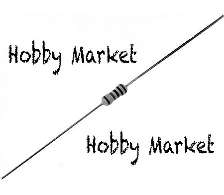 Componente electronice - Rezistor metal film, rezistenta 200Ω 0.6W