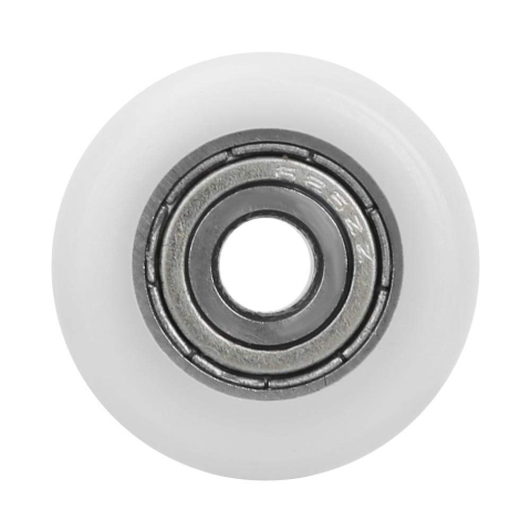 Rola de ghidare semirotunda 5x21.5x7mm, nylon, 625ZZ, alba​​​​​​​ [2]