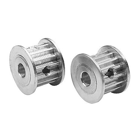 Componente imprimante 3D - Scripete GT2 20 dinti 3mm, curea 6mm, cu gaura, imprimanta 3D