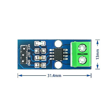 Senzor curent Hall ACS712ELC 30A [3]