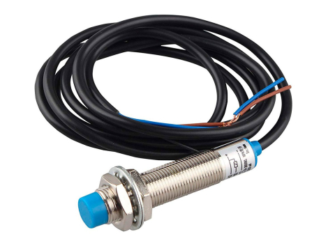 Senzori Arduino - Senzor inductiv de proximitate, NPN / NO, LJ12A34Z/BX, 6-36VDC, normal deschis