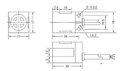 Limitator senzor inductiv proximitate capat cursa SN04-N imprimanta 3D [2]