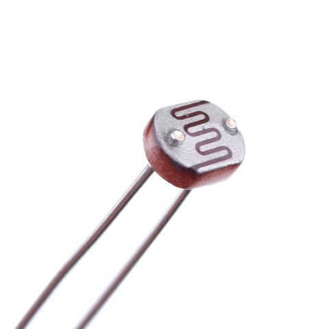 Senzor lumina - fotorezistor LDR 5539, 5mm, compatibil Arduino (set 3 buc) [1]