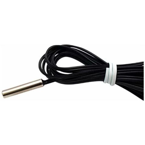 Senzor temperatura NTC 10K, sonda metalica 1m, conector XH2.54 2 pini [2]