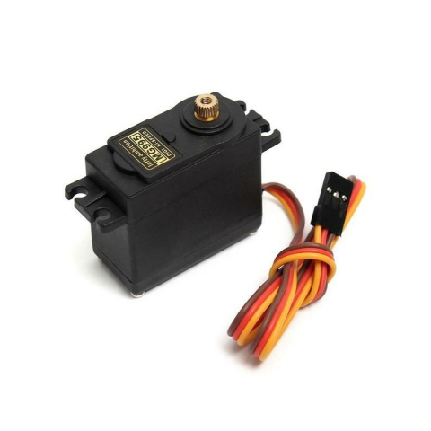 Servomotor MG995, 180°, 4.8-7.2V, cuplu maxim 15kg-cm, angrenaje metalice [3]