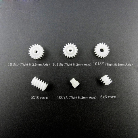 Set 15 piese roti plastic DIY angrenaj ax motor [3]