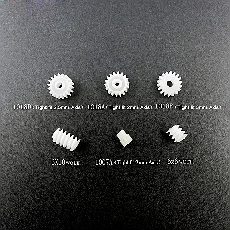 Set 15 piese roti plastic DIY angrenaj ax motor [2]