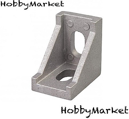 Componente imprimante 3D - Set 2 Coltare Metalice In Unghi Drept imprimanta 3D, 20x20x17mm, pentru Prindere Profil Aluminiu