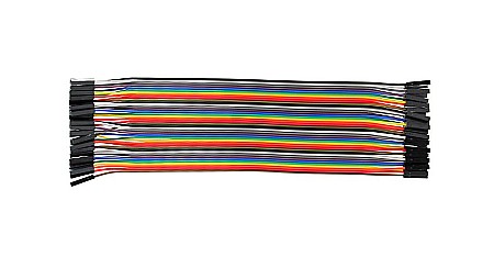 Cabluri si conectori - Set 40 fire Dupont mama mama 300mm (40 pin)