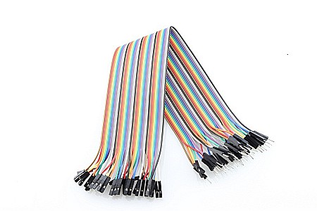 Cabluri si conectori - Set 40 fire Dupont mama tata 200mm (40 pin)