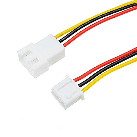 Cabluri si conectori - Set conectori mama-tata 3 fire XH2.54mm 10cm