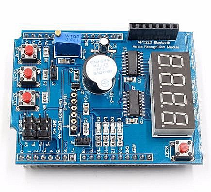 Kituri Arduino, platforme dezvoltare - Shield multifunctional compatibil Arduino Easy learning