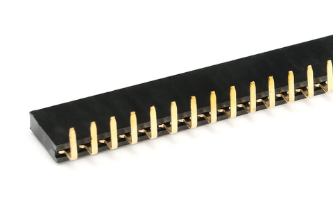 Accesorii si componente pentru Arduino - Sir 40 pini mama, 2.54mm, unghi 90°