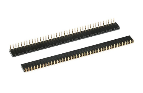 Sir 40 pini mama, 2.54mm, unghi 90° [1]