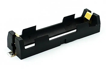 Suport 1 acumulator 18650, SMD, SMT, pini bronz [1]