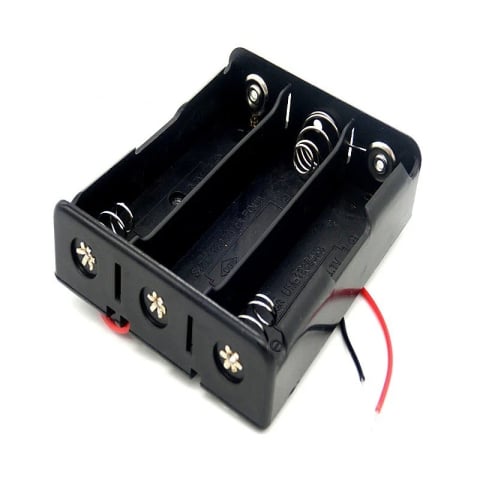 Acumulatori, BMS si accesorii - Suport 3 acumulatori 18650, cu fire