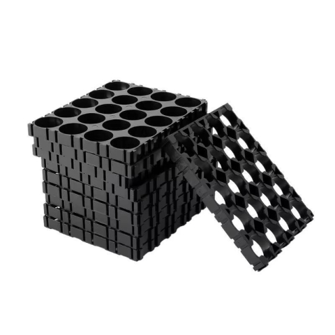 Suport 4x5 pentru 20 acumulatori Li-ion 21700, negru [2]