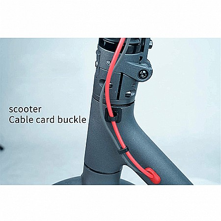 Suport clips aluminiu prindere cabluri trotineta Xiaomi Mijia M365/ M365 Pro [1]