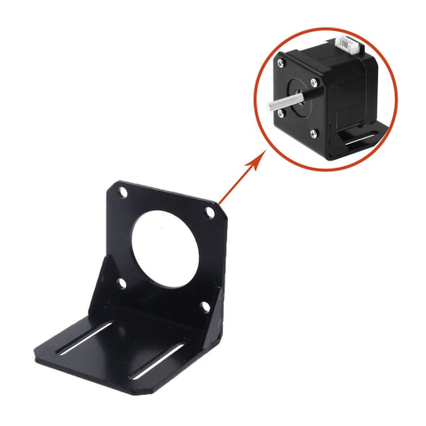 Suport metalic motor pas cu pas NEMA 17, 42mm, suruburi incluse [1]