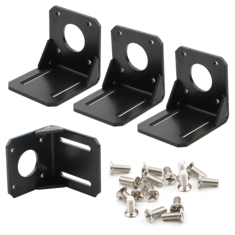Suport metalic motor pas cu pas NEMA 17, 42mm, suruburi incluse [2]