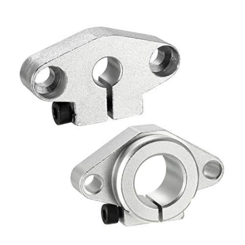 Suruburi trapezoidale, axe si ghidaje liniare - Suport orizontal pentru axa liniara SHF12, 12mm, CNC si imprimanta 3D