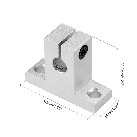Suport vertical pentru axa liniara SK12, 12mm, CNC si imprimanta 3D [2]