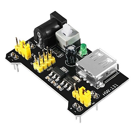 Module atasabile Arduino - Sursa alimentare breadboard MB102 3.3V / 5V, pentru prototipare