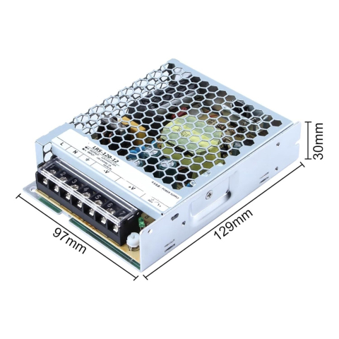 Sursa de alimentare in comutatie 12VDC, 10A, 120W, intrare 100-240VAC, format compact [1]