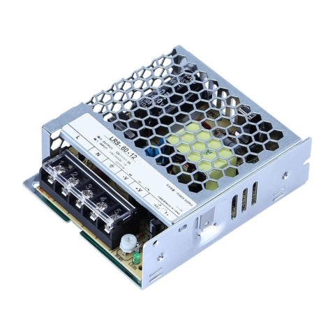 Alimentatoare AC-DC - Sursa de alimentare in comutatie 12VDC, 5A, 60W, intrare 200-240VAC, format ultra-slim