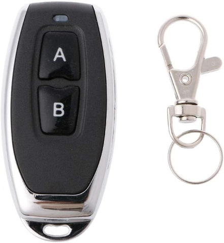 Telecomanda RF 433MHz 2 canale A/B, compatibila Sonoff