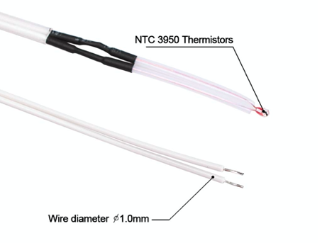 Termistor NTC 3950 100k OHM,  cablu 1m [1]
