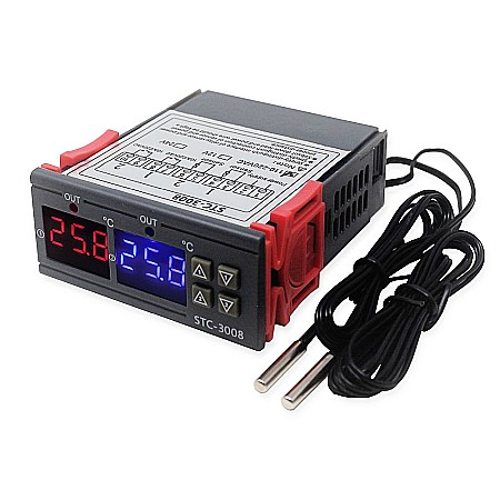 Termostate - Termostat Digital Dual STC-3008 Control Temperatura AC220V