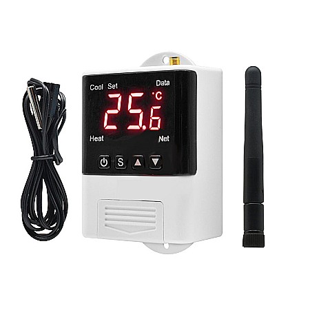 Termostat digital inteligent DTC1201 Wifi, AC 110-230V compatibil Tuya, Smart Life [1]