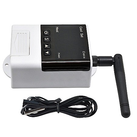 Termostat digital inteligent DTC1201 Wifi, AC 110-230V compatibil Tuya, Smart Life [2]