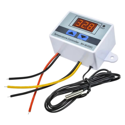 Termostate - Termostat digital XH-W3001 24V, control temperatura, 10A, sonda 1m