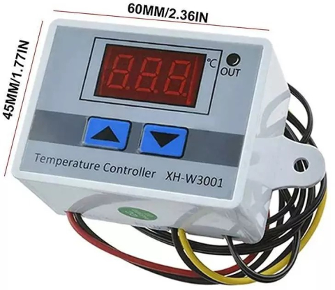 Termostat digital XH-W3001 24V, control temperatura, 10A, sonda 1m [2]