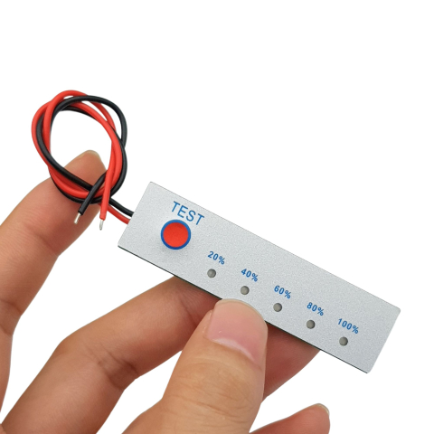 Tester Acumulator, indicator nivel baterie, Litiu 3S – indicator LED 8.2V-12.6V, consum redus [2]