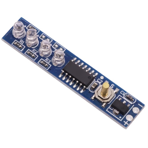 Tester Acumulator, indicator nivel baterie, Litiu 4S – Indicator LED 12V-16.8V, consum redus