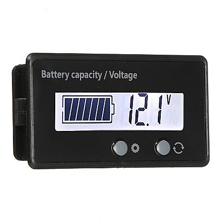 Acumulatori si Module BMS - Tester LCD tensiune si nivel baterie